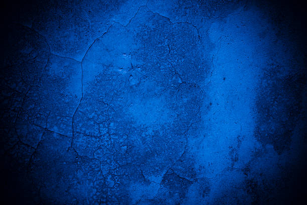 istock Old wall pattern texture cement blue dark abstract  blue color design are light with black gradient background. 2209604186