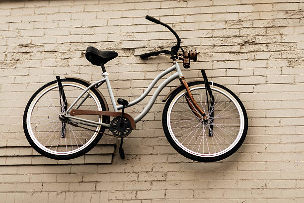 istock Bike on the wall 2209605243