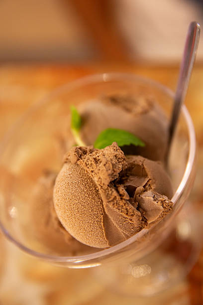 istock Chocolate Scoop of Ice Cream 2209608772