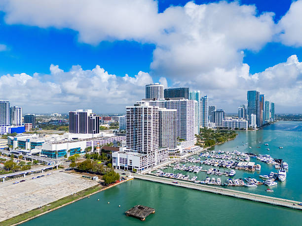 istock Aerial view of Edgewater Miami seen from Biscayne Bay 2209610705