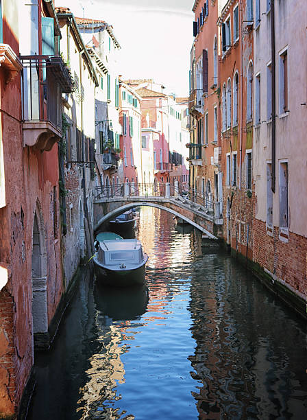 Another pittoresque water alley in Venice - center around the station.