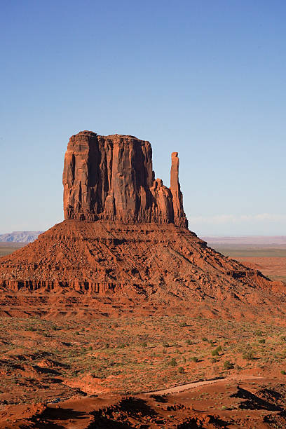 The majestic view of Monument Valley