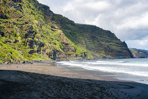 istock Volcanic sand Nogales beach 2209624652