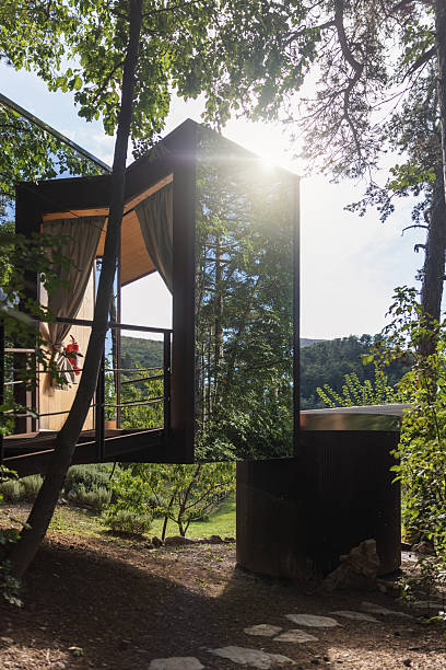 istock Wooden Cabin in Resort 2209629032