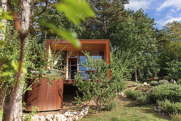 istock Wooden Cabin in Resort 2209629044