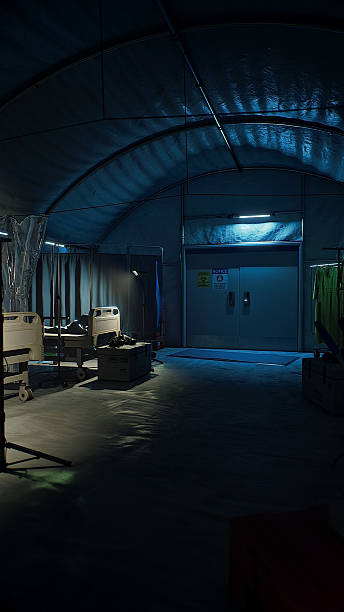istock Hospital Tent 2209649056