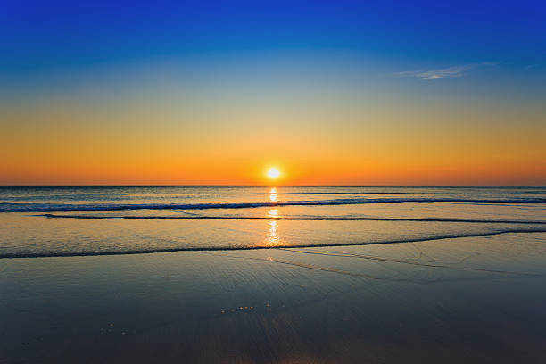 istock Beautiful sea landscape nature sunset 2209649343