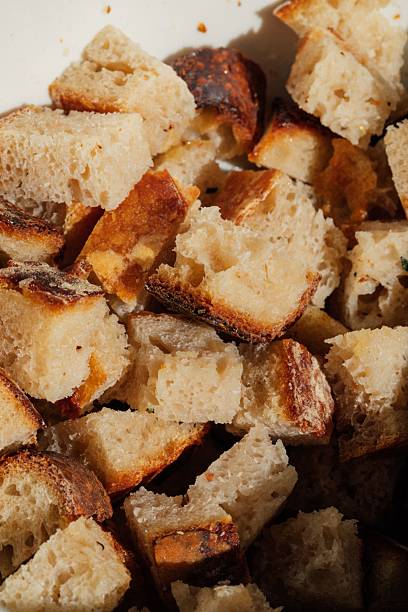 istock pieces of stale bread to make croutons 2209658492