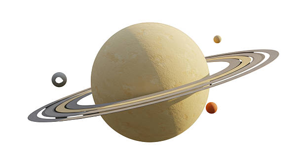 istock Isolated planet Saturn, universe Illustration 2209662363