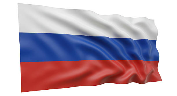 istock Isolated Waving Flag of Russia 2209662479