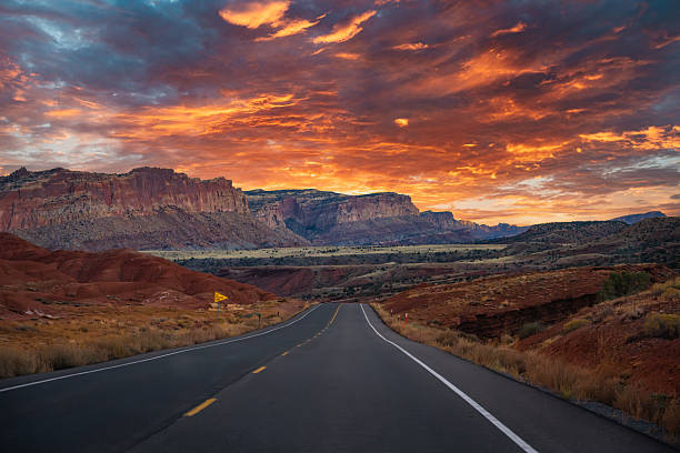 istock Scenic Road Sunset Capitol Reef National Park 2209673560