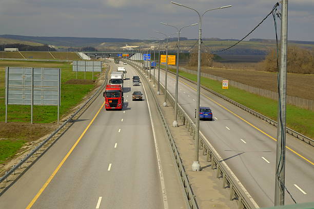 istock View of the M4 expressway from the bridge 2209676201
