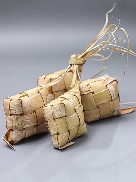 istock Ketupat Lebaran, Ketupat Rice Dumpling Special Dish served at Eid 2209680915