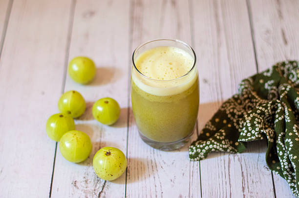 Refreshing and Nutritious Gooseberry Juice for Boosting Immunity, Enhancing Digestion, Glowing Skin, Sharp Vision, and Natural Detox with a Tangy Twist