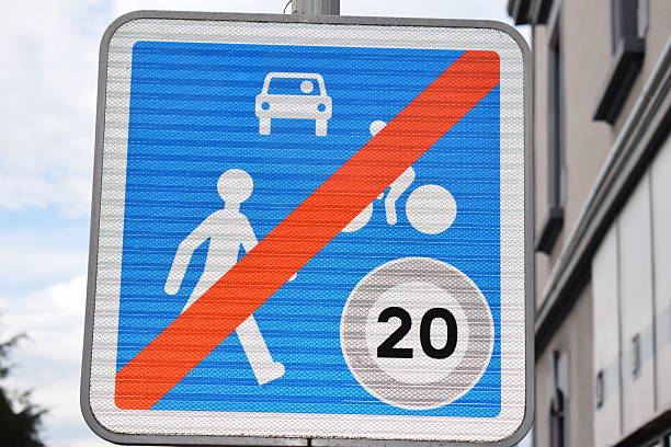 traffic sign in France