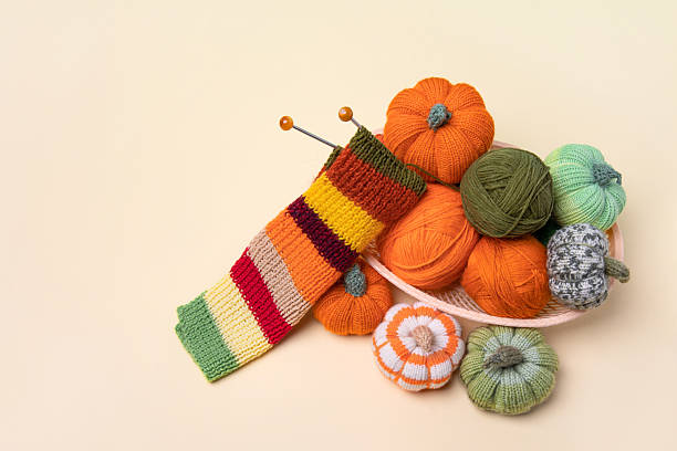 istock Knitting balls in basket 2209701047