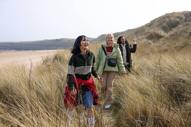 istock Happy Hikers Enjoying the British Countryside 2209706291