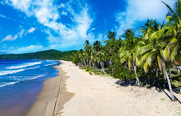 Nacpan Beach near El Nido, Palawan, Philippines