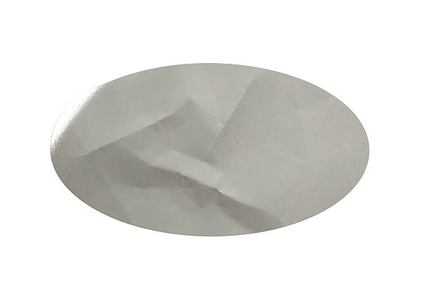 istock Blank Glued Paper Sticker Tag Label Texture 2209709857