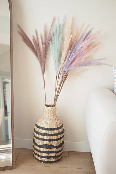 istock A stylish decorative vase with a stunning dried pampas grass arrangement 2209714857