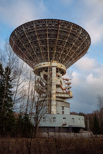 Radio telescope RT-64, satellite dish, Moscow region