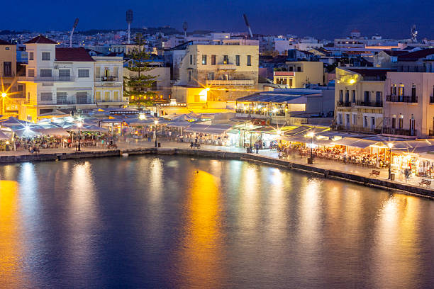istock Chania Harbour on Crete, Greece 2209727810