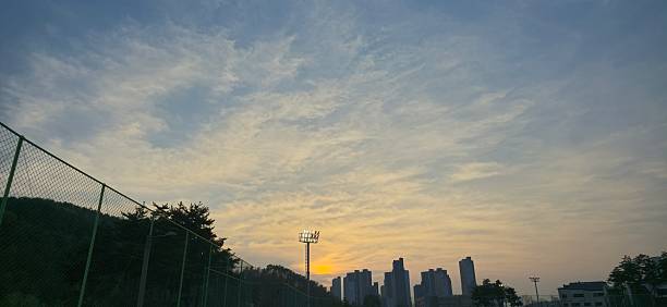 Seoul Yeouido, Korea 서울 여의도 석양