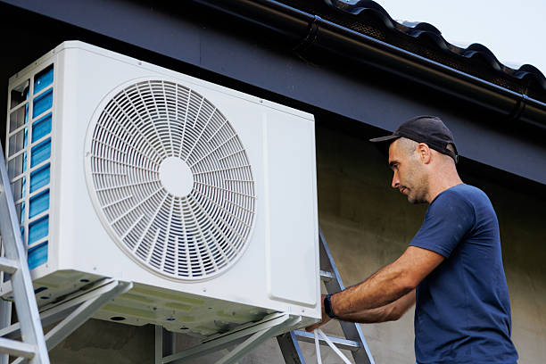 istock A man is working on an air conditioner 2209742152