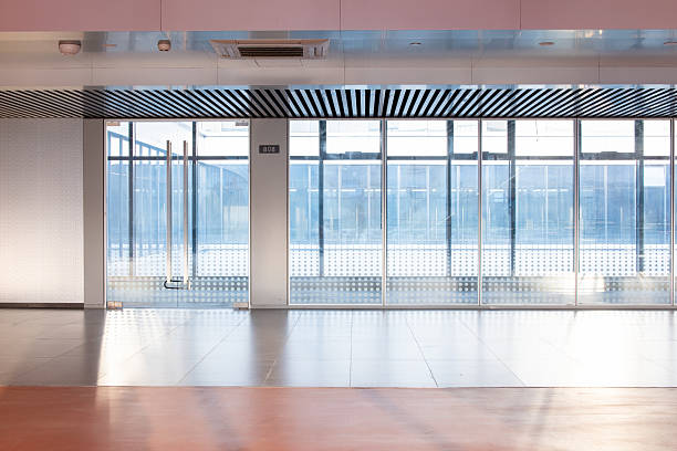 istock The interior corridor of a modern and bright office 2209743942