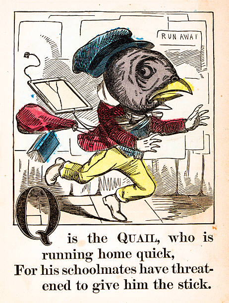 istock Antique color illustration from children's book (1868), Alphabet Nursery Rhyme 2209745426