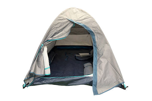 tourist tent isolated on a white background