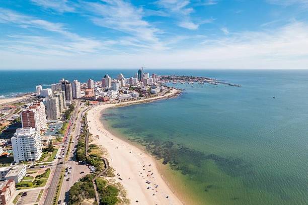 istock Aerial view of Punta del Este coastline. 2209768206