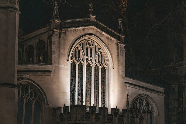Temple of London in the night
