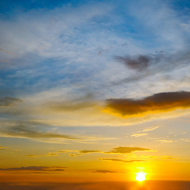 istock sunrise sky and cloud at morning. 2209778936