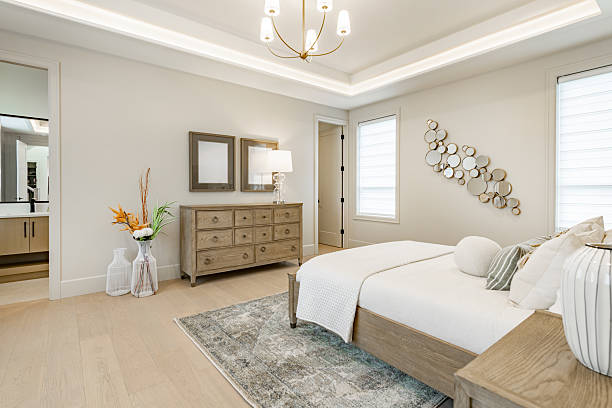 New contruction bedroom interior home house