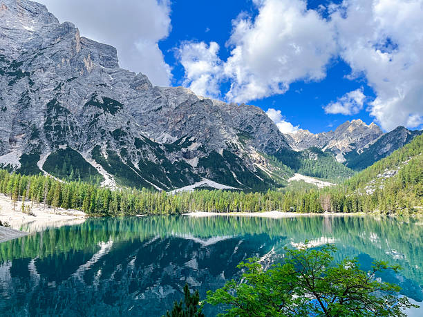 istock Lake Braies, Italy – Tranquil View 2209783204