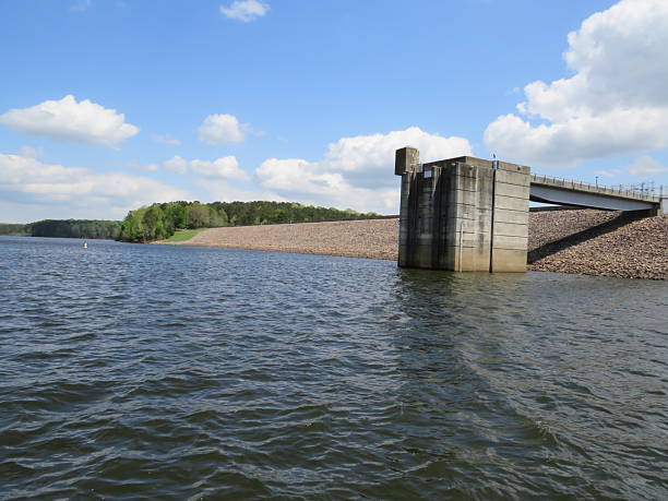 istock Falls Lake Dam North Carolina 2209784368