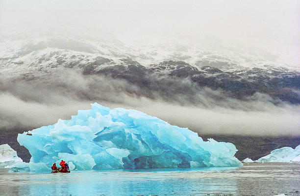 istock Hekla Havn, Scoresby Sund - boating between icebergs 2209785276