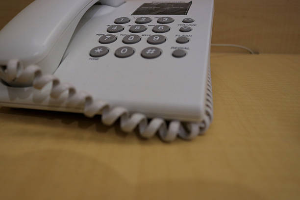 istock Photo of a telephone with a cable 2209789016