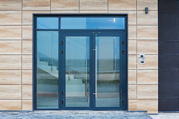 istock Entrance of the modern building. 2209789558