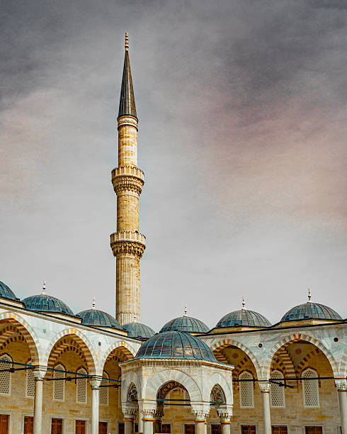 istock Minaret of Blue Mosque in Istanbul 2209795996