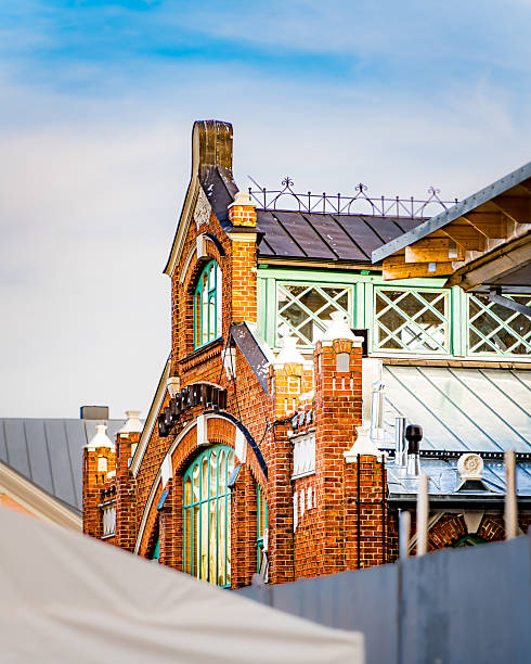 Oulu Finland market hall side view