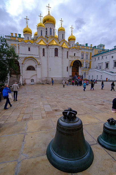 Moscow, Russia - March 30, 2025: The Novodevichy Convent, a historic monastery, 16th-17th century monastery built in the Moscow Baroque style, recognized as a UNESCO World Heritage site