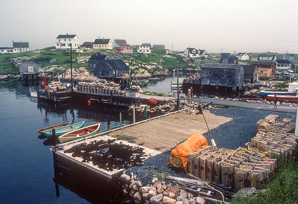 istock Peggy's Cove - Harbor & Lobster Traps - 1985 2209834739