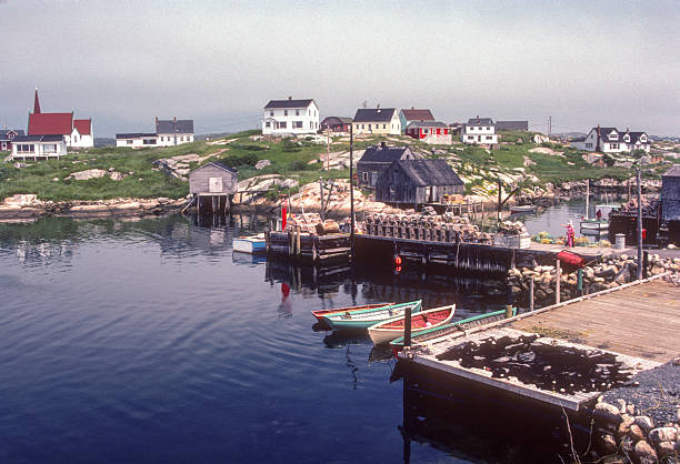 Peggy's Cove - Harbor View - 1985