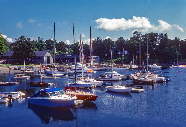 Maine - Rockport Harbor - 1985
