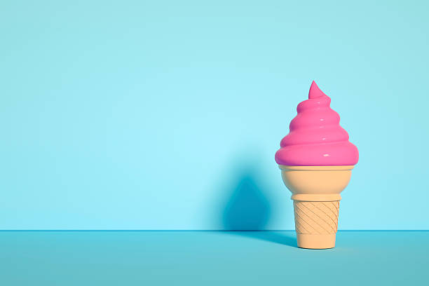 istock Ice Cream in Cone, Summer Background 2209839158