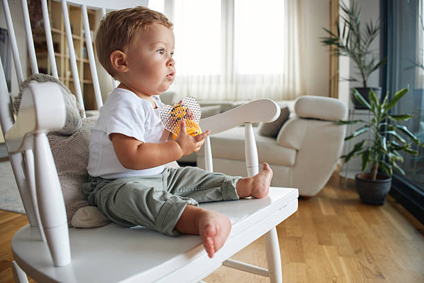 istock Beautiful, happy baby boy playing 2209839469