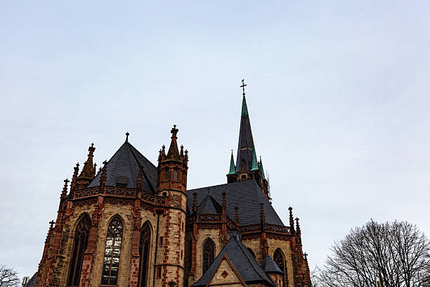 Exterior of St. Peter cathedral in Dusseldorf