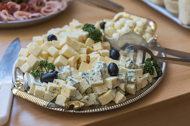 istock Refreshments on tables in the form of a banquet 2209856979